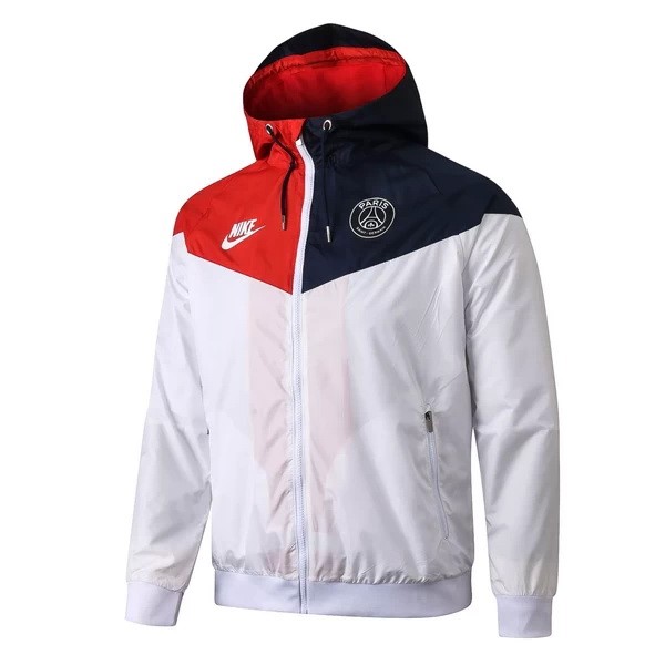 Giacca Calcio a vento PSG 20/21 Bianco Rosso